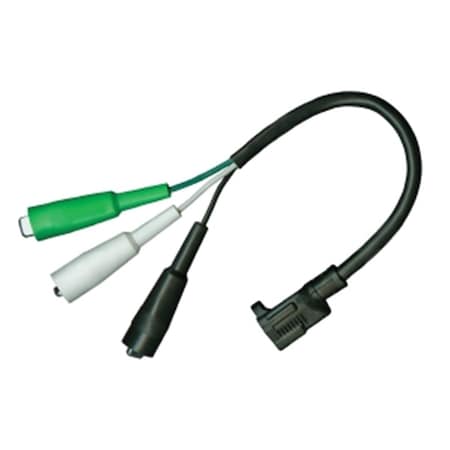 Uei 110V AC Female Adapter Connector to Insulated Battery Clips ACF1